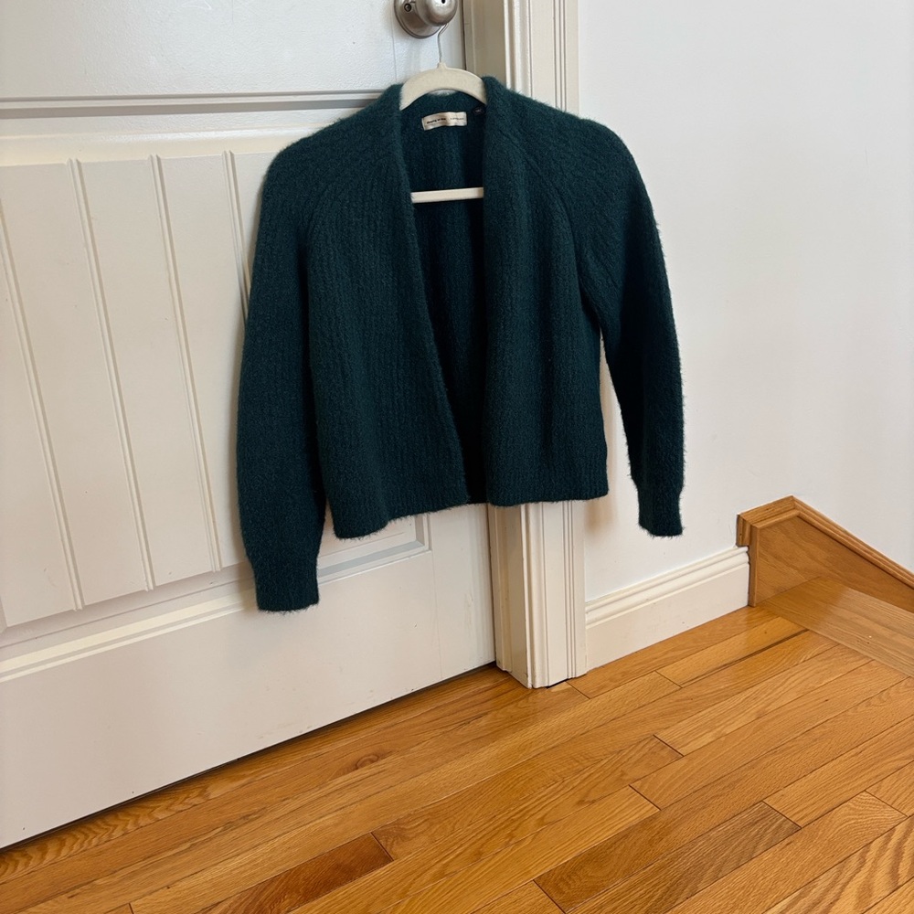 Anthropologie Deep Green Women's Cardigan - Picture 6 of 7